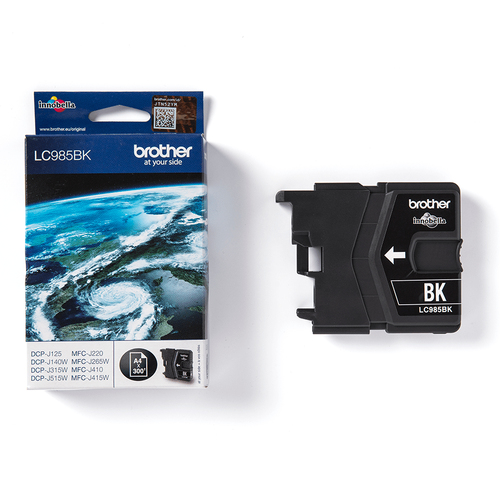BROTHER  Cartucho de tinta negra LC985 para DCP-J315W sin blister