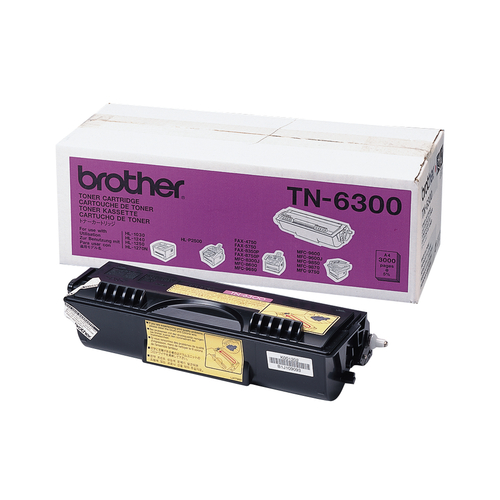 Brother DCP: 1200/1400 Fax: 4750/5750/8350P/8360P/8360PLT/8750P Toner, 3.000 páginas