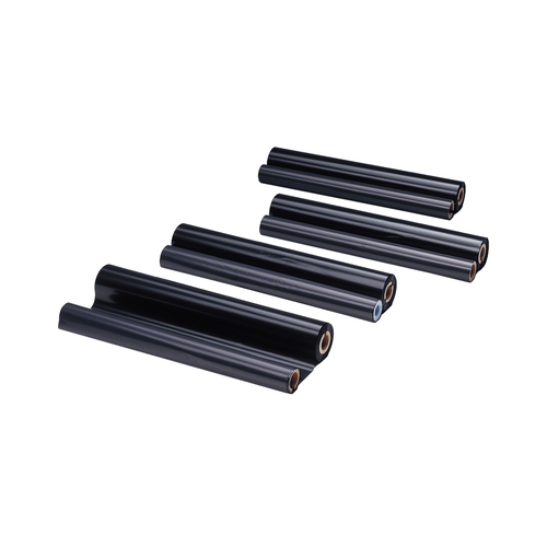 Brother T-72/74/76/78/84/94/96/104/106 TTR Negro. Recambio de 4 Bobinas. 4 x 144 páginas