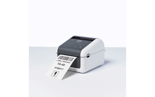 BROTHER Impresora de etiquetas y tickets de tecnologia termica directa para uso comercial con USB y 