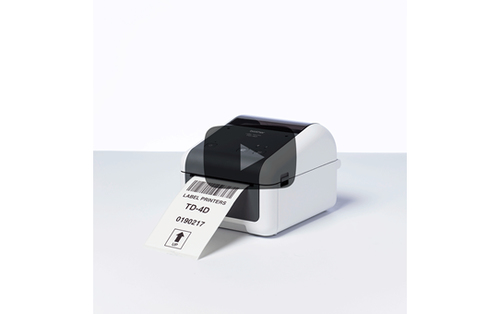 BROTHER Impresora de etiquetas y tickets de tecnologia termica directa para uso comercial con USB y 